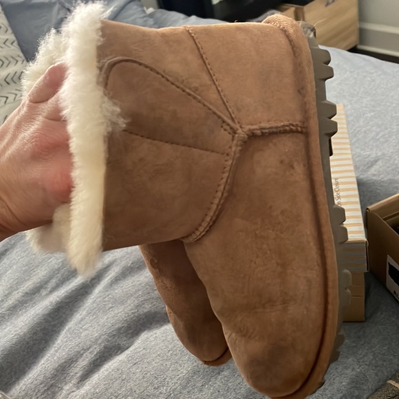 Kids shearling boot Ugg look alike size 3 - Picture 6 of 10